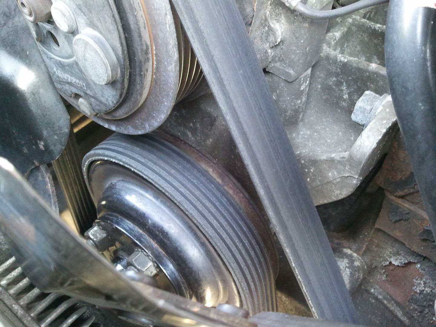 Belt slipping off fan pulley Jeep Enthusiast Forums